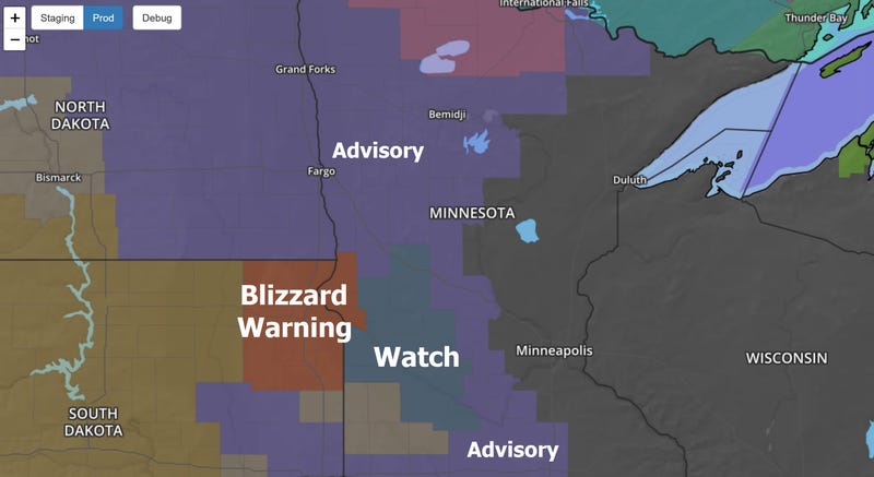 Watches and warnings