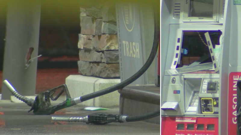 Wawa gas station vandalized in Mayfair
