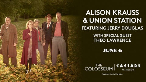 Alison Krauss & Union Station at The Colosseum