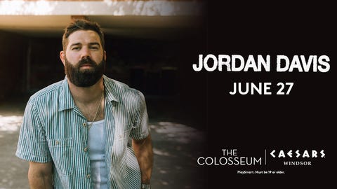 Jordan Davis at The Colosseum at Caesars Windsor