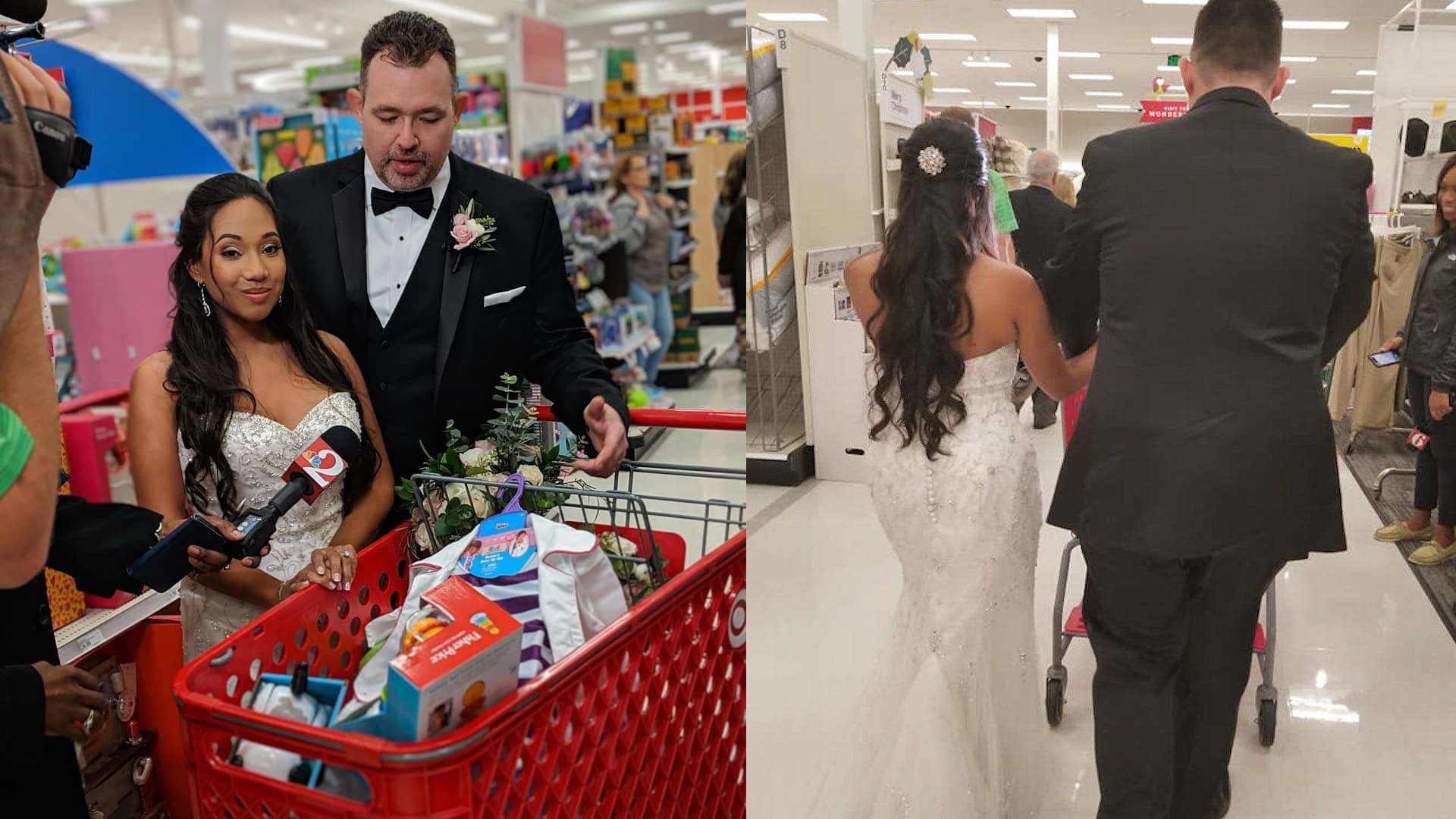 Newlyweds Take Wedding Guests to Target to Shop for Toys for Needy Kids