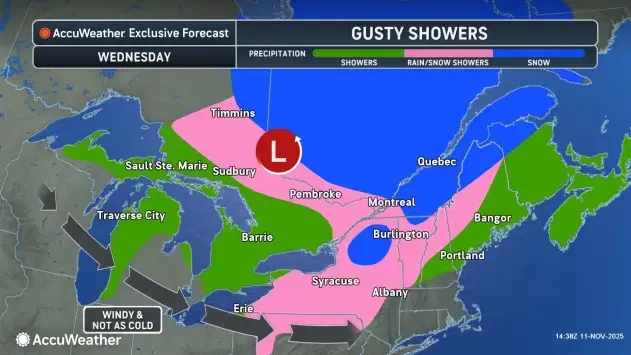 After messy morning commute, a lake effect changeover to rain