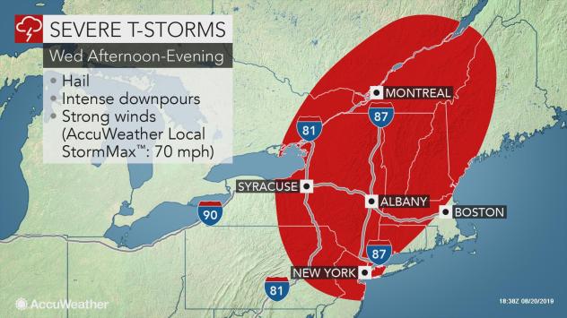 Weather Wednesday Aug. 21