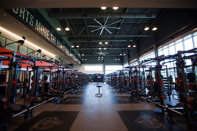 Halas Hall Weight Room