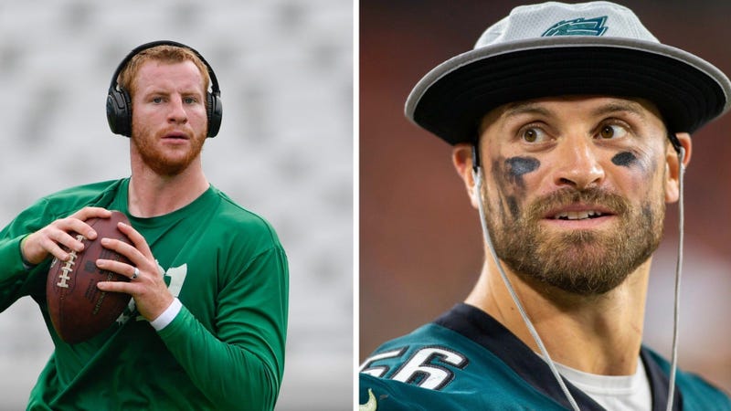 Carson Wentz and Chris Long