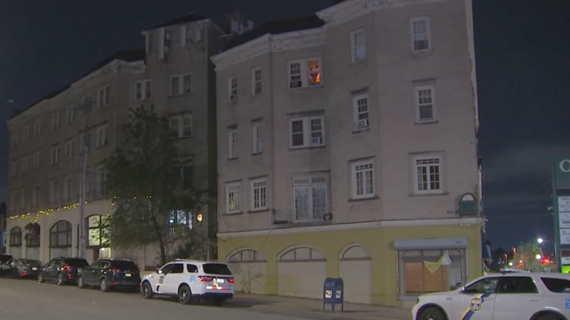 shooting in a West Oak Lane apartment building