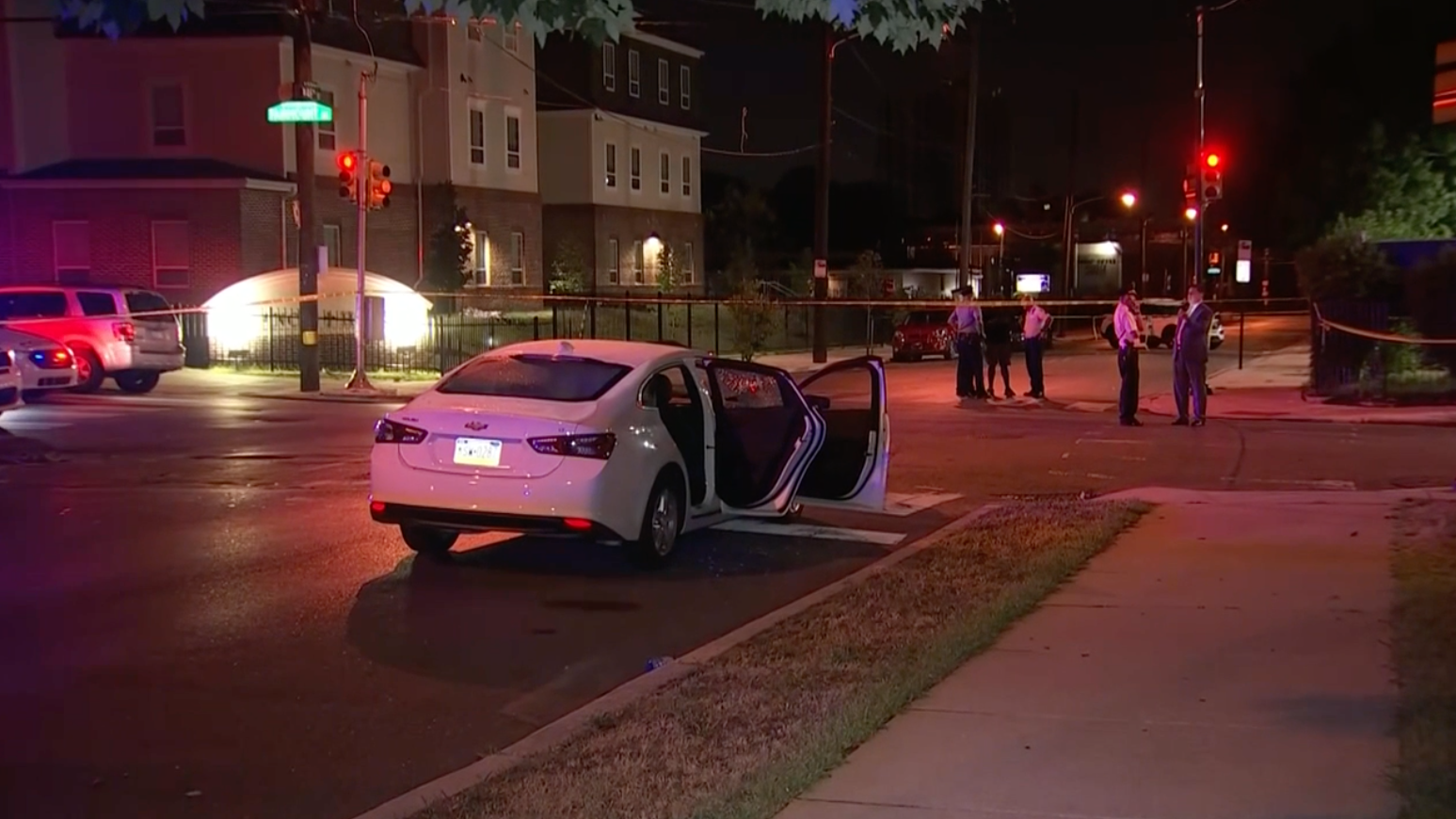 Woman fatally shot in neck among large group of people in West Philadelphia
