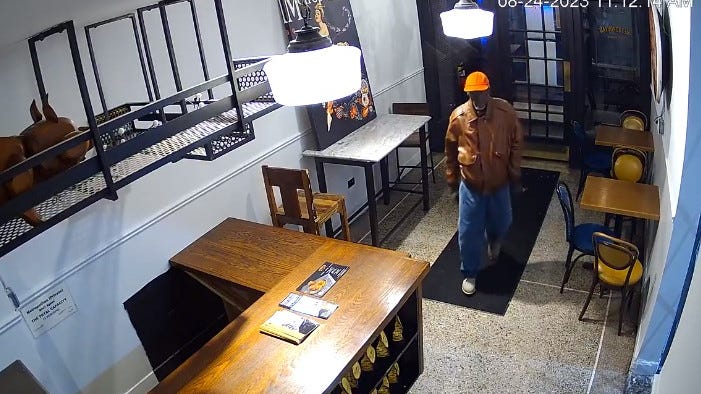 Detroit Police looking for suspect caught on camera in Metropolitan West Village burglary [VIDEO]