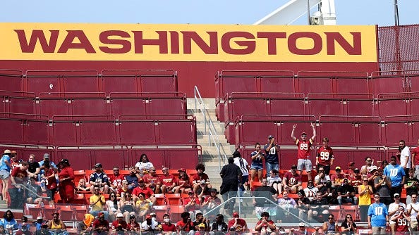 Washington Football Team to host NFL's first official Pride Night on Thursday