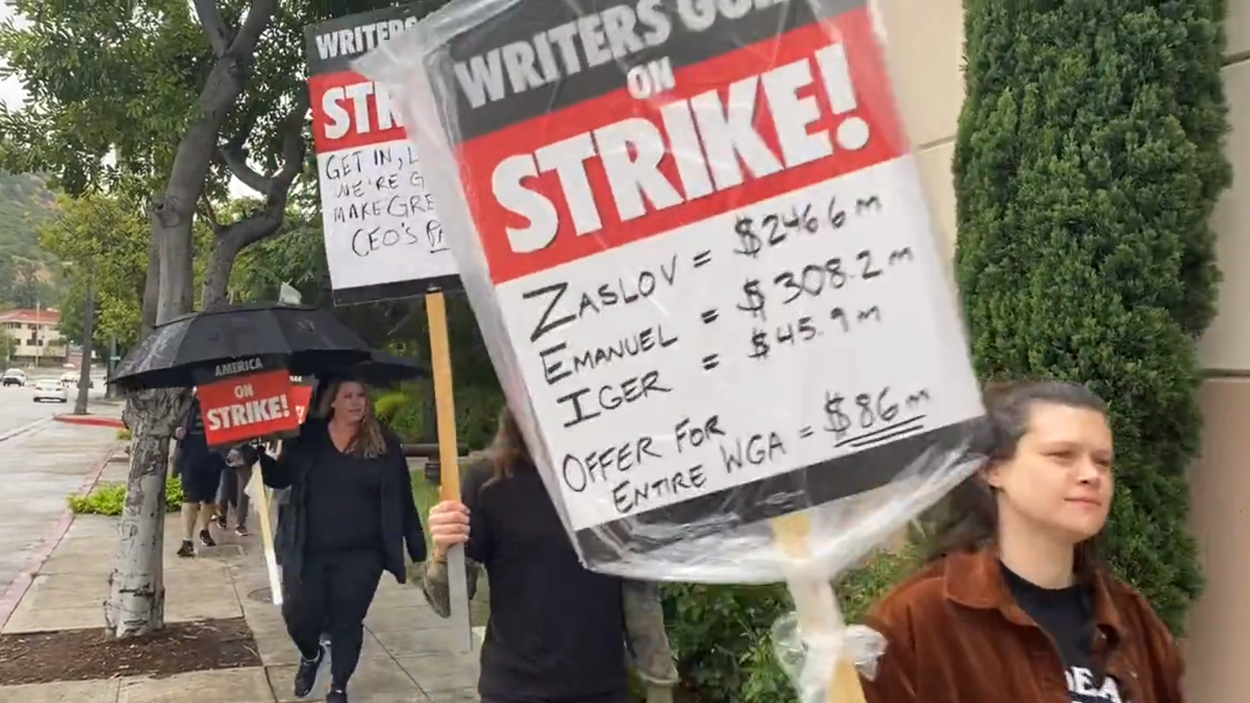 Writers’ strike day 4: Battle over streaming profits continues