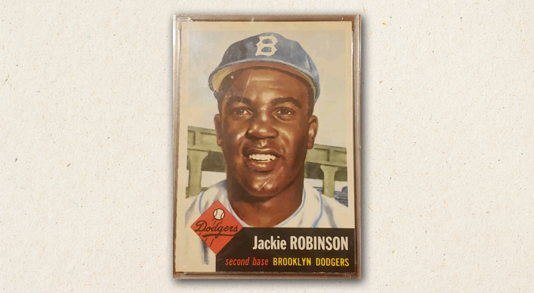 Jackie Robinson 1953 card