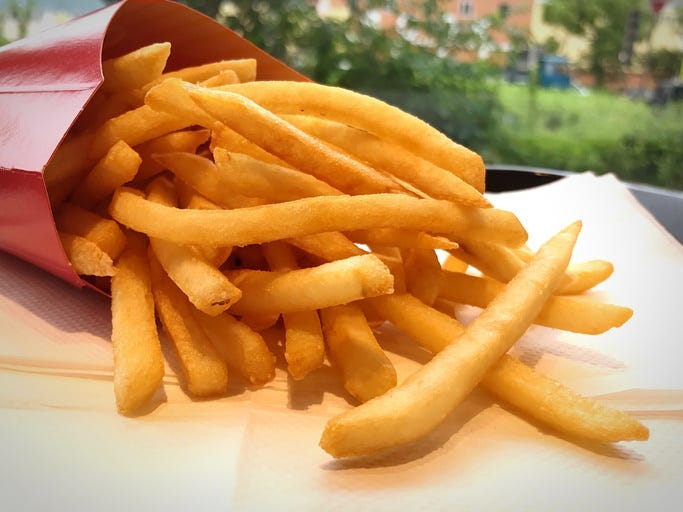What Are the Most Popular Fast Food Fries in Every State