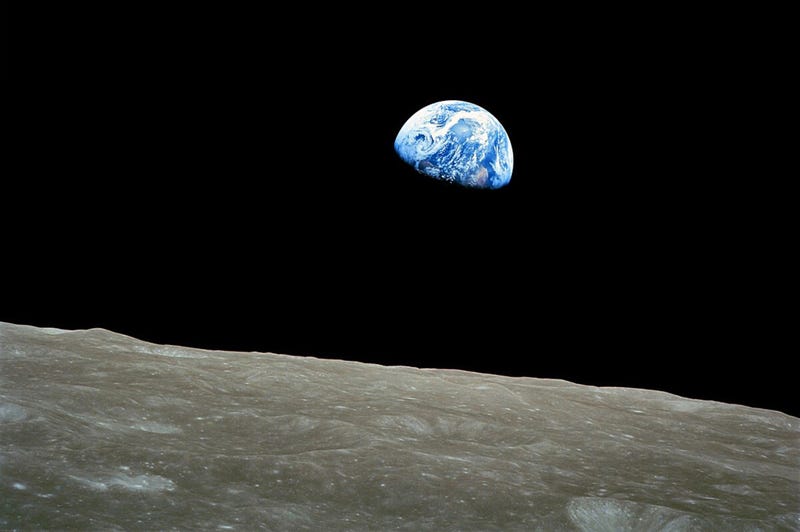 Earth from space taken by Orion 