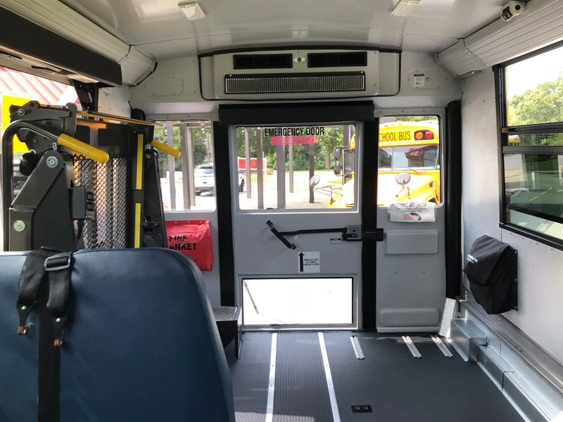 Wheelchair Access Section of Bus - Emily Gill