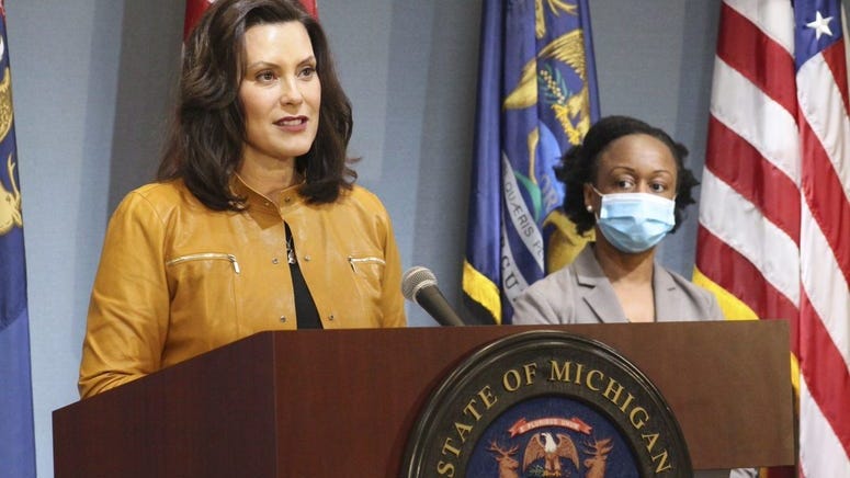 Whitmer: Michigan to lift all outdoor capacity limits on June 1; mask and indoor restrictions lifted on July 1