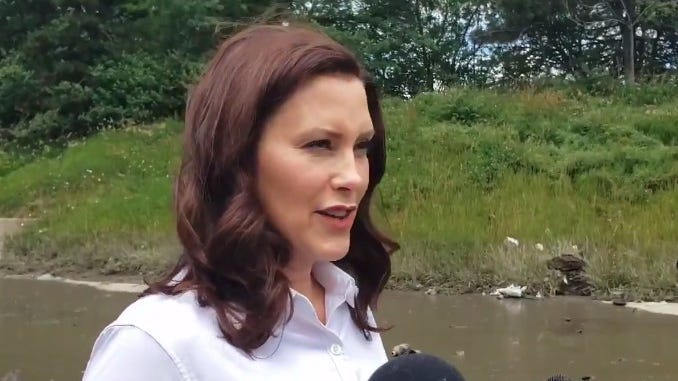 Gov. Whitmer blames climate change for catastrophic freeway flooding in Michigan