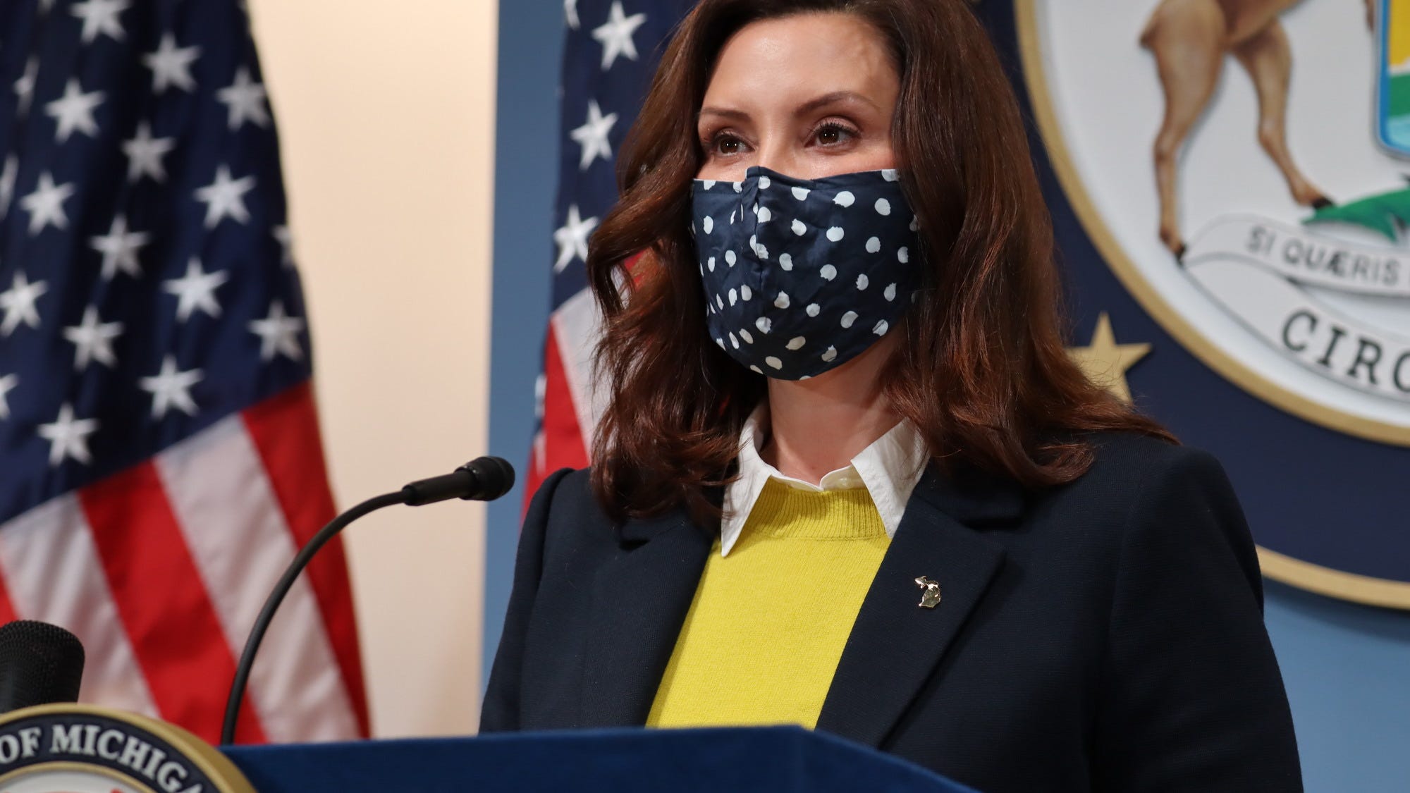 Gov. Whitmer says 60% of Michigan students now covered by 'smart' mask mandates