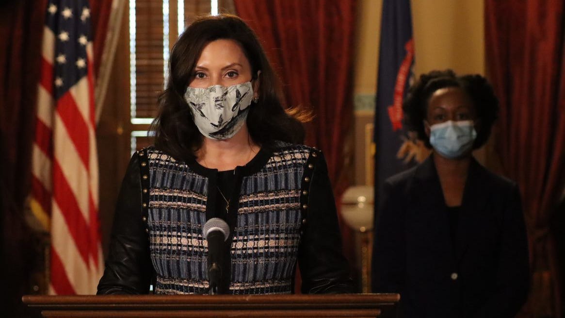 Whitmer asks legislators for mask mandate, signs 6 coronavirus bills into law