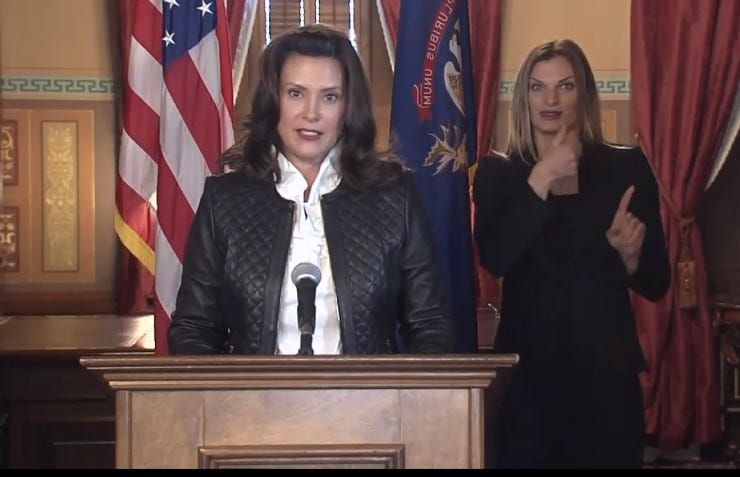Michigan Gov. Gretchen Whitmer