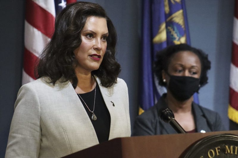 Photo credit Gov. Gretchen Whitmer holds a news conference (Photo: State Michigan)