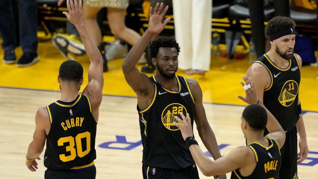 Andrew Wiggins shuts down Luka Doncic as Warriors dominate Game 1