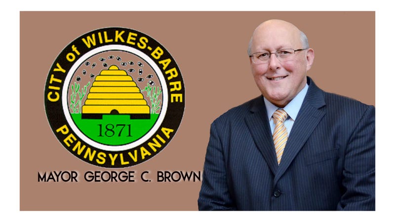 Wilkes-Barre Mayor George Brown