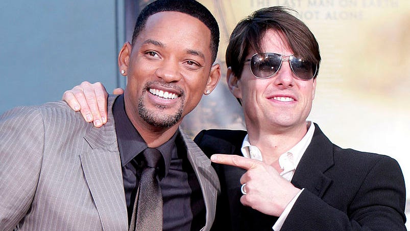 Will Smith on competing with Tom Cruise to be the biggest movie star: ‘I vowed to do 2 hours more than whatever he did'