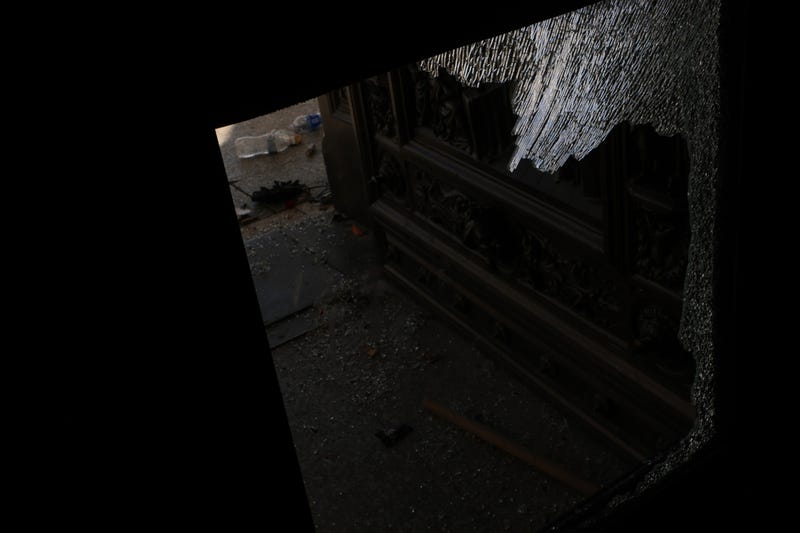 Capitol damage
