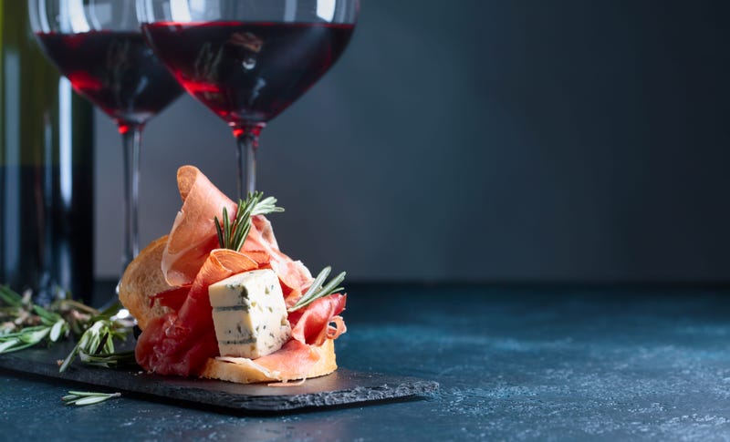 wine food