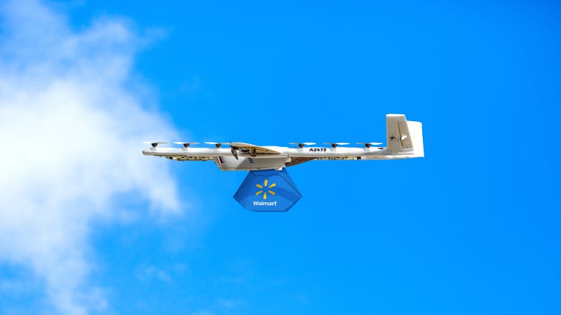 Walmart drone