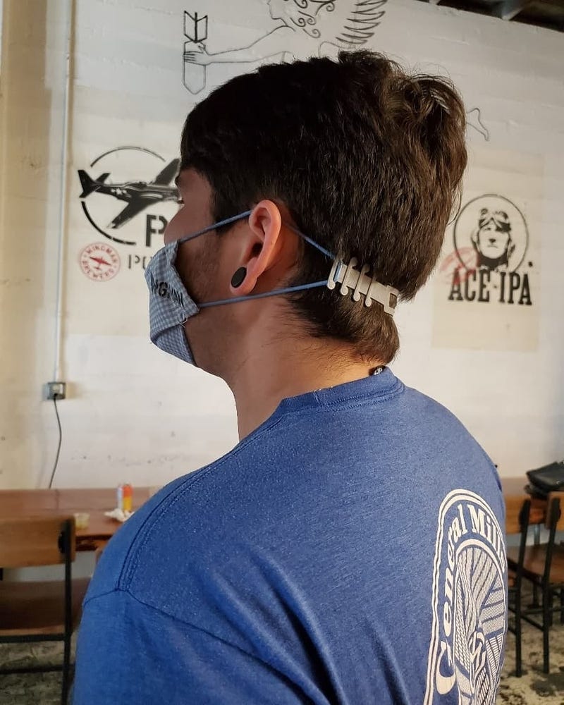 Medical mask headbands