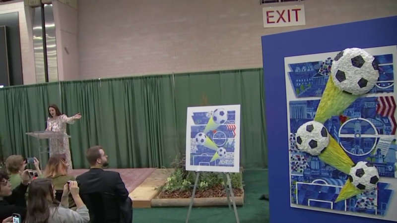 Winning design presented at Flower Show