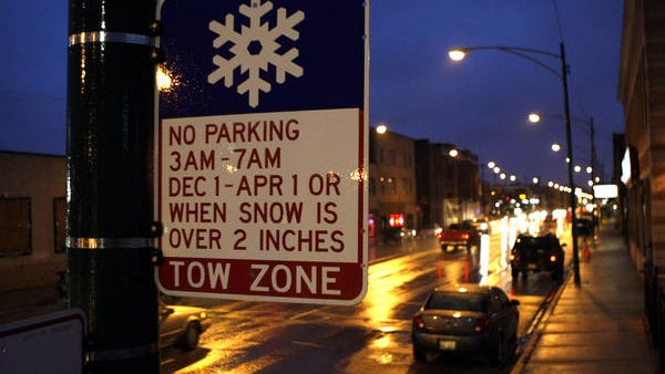 Chicago's winter parking ban begins Dec. 1; fines start at $230