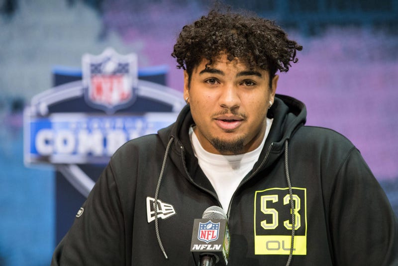 Offensive tackle Tristan Wirfs