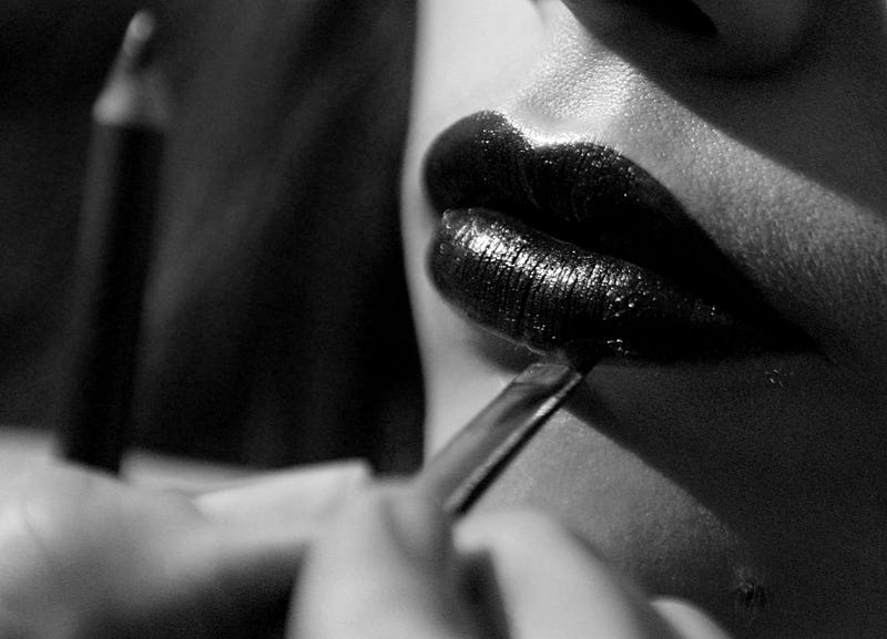 woman lips
