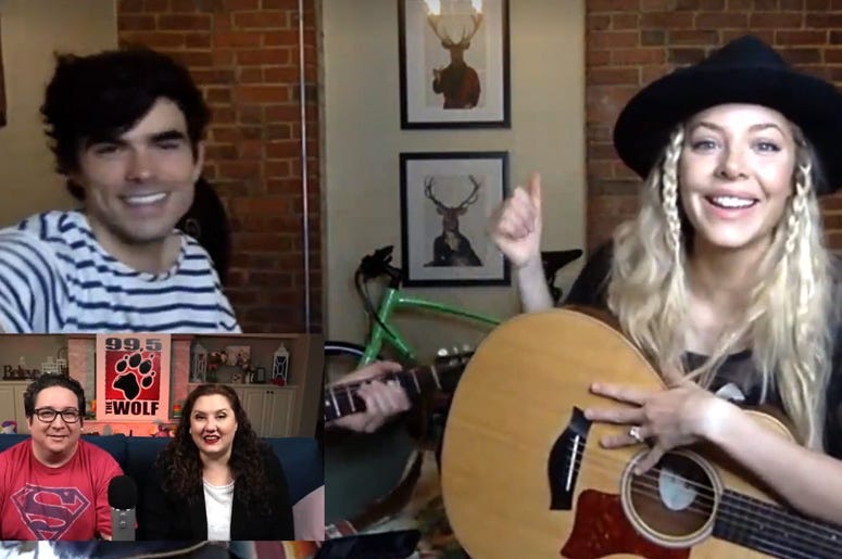Mackenzie Porter, Women of New Country Quarantine, 99.5 The Wolf, Nick and Kristen in the Morning, KWJJ-FM