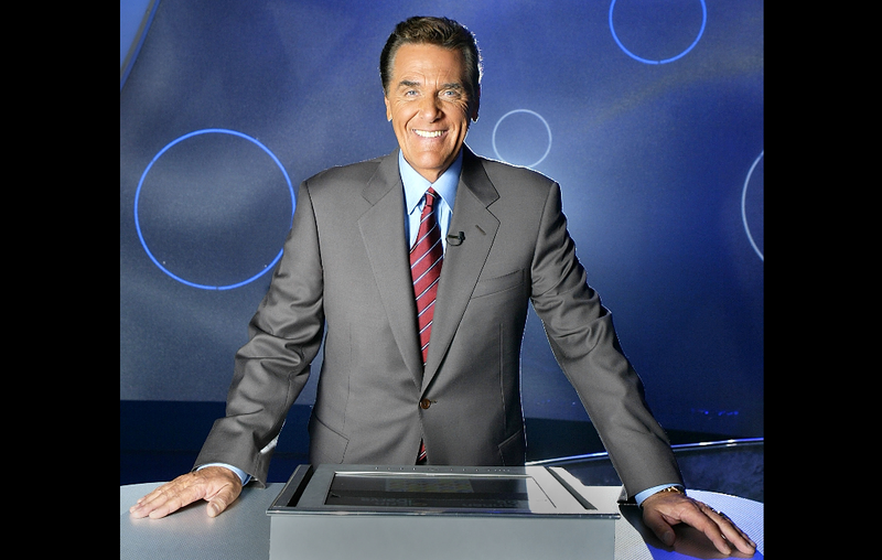 Chuck Woolery poses for a photo in 2003.