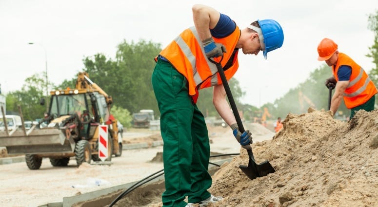 construction zone workers