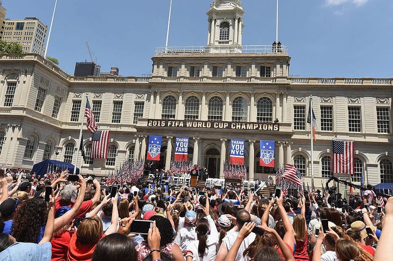 FIFA World Cup 2015 Ticker Tape Parade