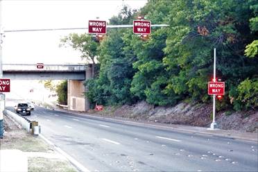 wrong way