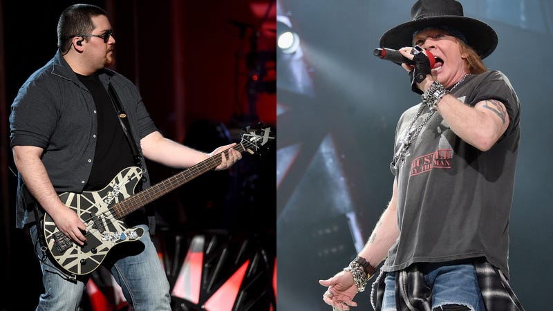 Wolfgang Van Halen and Axl Rose