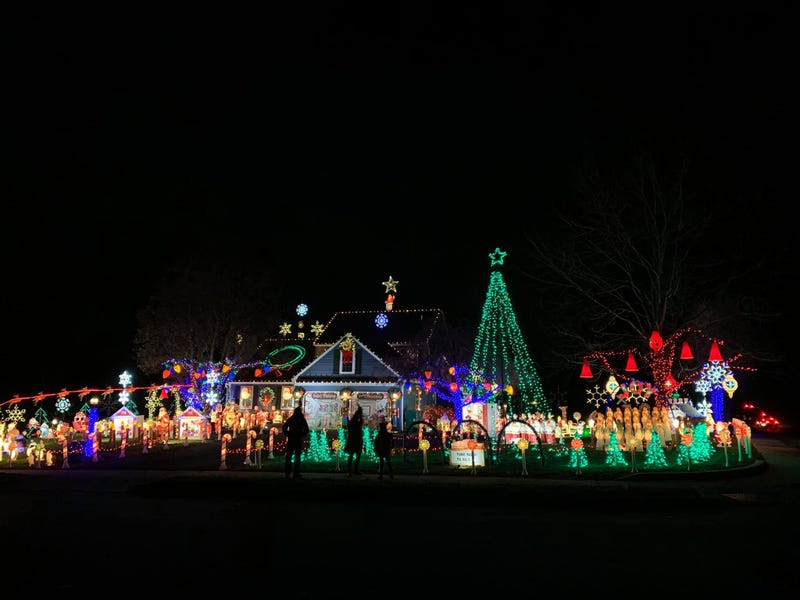Michael Family Christmas Display