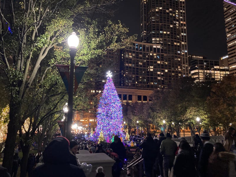 Christmas tree lighting in 2021