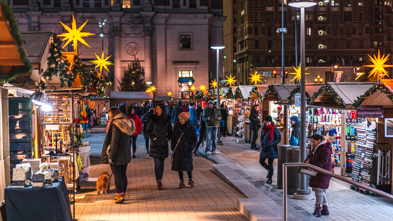 New this year at Christmas Village: Double-decker carousel, food court and more