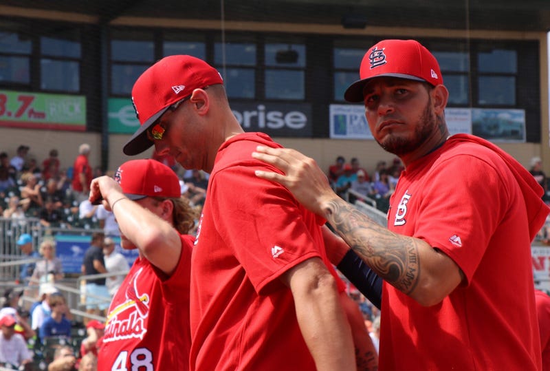 Cardinals catcher Yadier Molina.