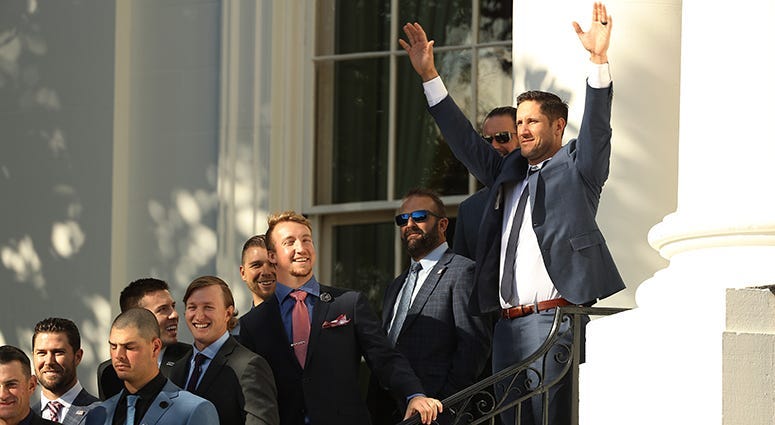 Yan Gomes – Nationals' White House Visit