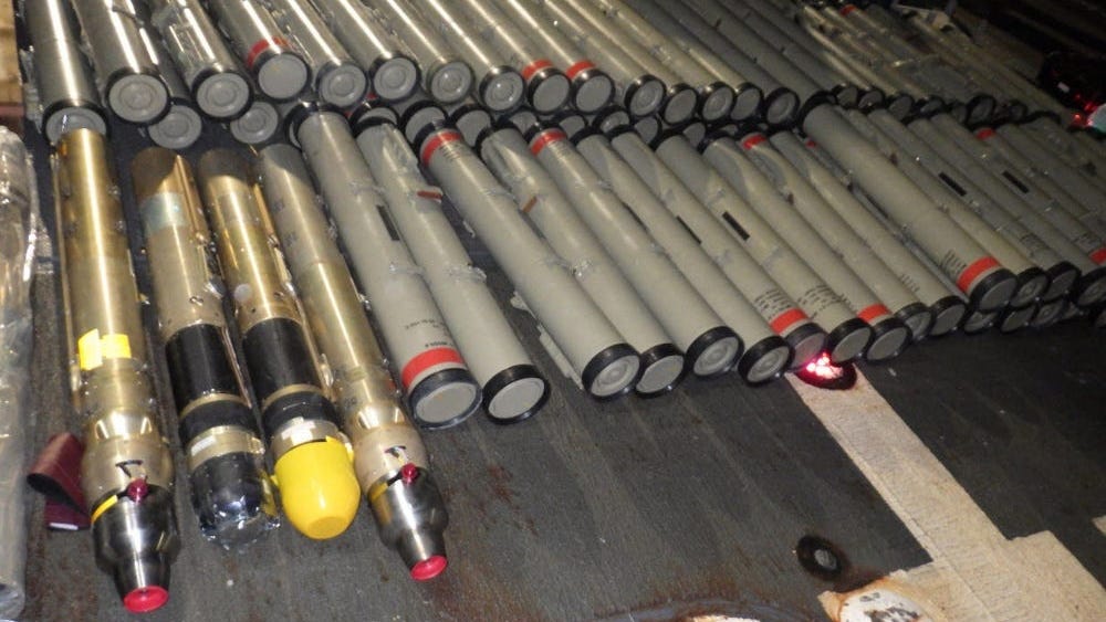 BUSTED: US Navy intercepts weapons smugglers in the Arabian Sea