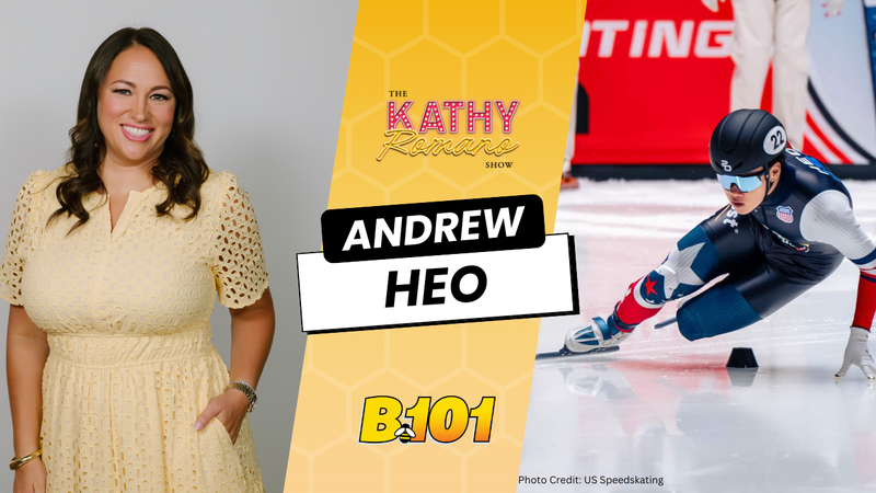 Olympic Speed Skater Andrew Heo joins The Kathy Romano Show