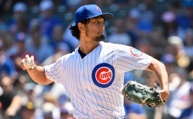 Cubs right-hander Yu Darvish