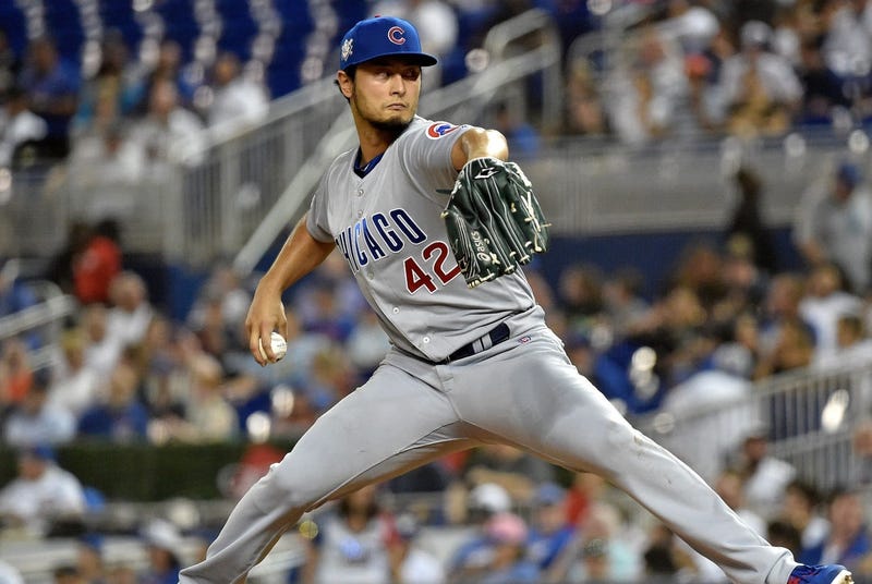 Cubs right-hander Yu Darvish